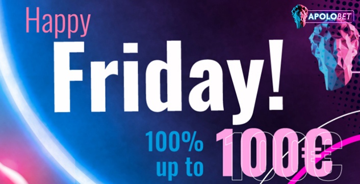 Claim A 100% Up To €100 Bonus Each Week at ApoloBet