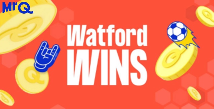 Claim Free Spins When Watford Wins with Mr Q