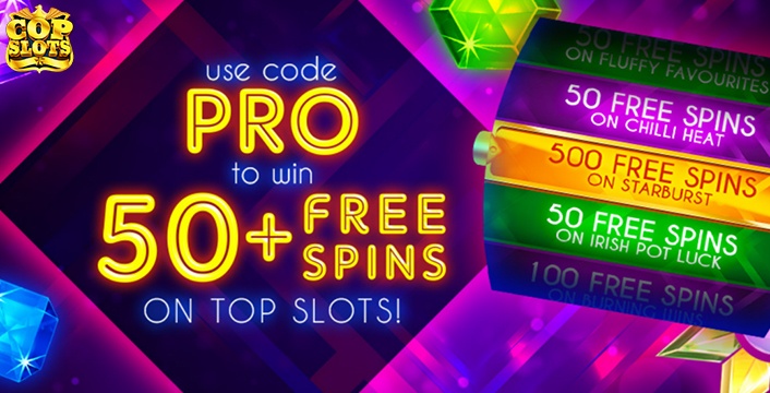 Win 50 Free Spins Every Week At Cop Slots Casino