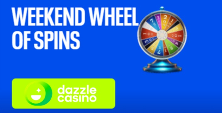 Spin Dazzle Casino's Weekly Wheel Of Spins